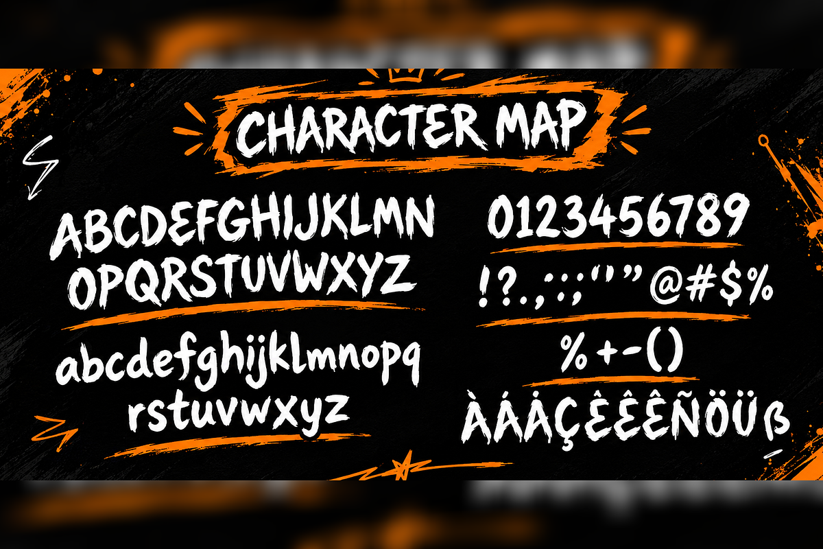 Zelvor Graffiti Brush Display Font, a Handwritten Font by mesuka (Photo 5 of 5)