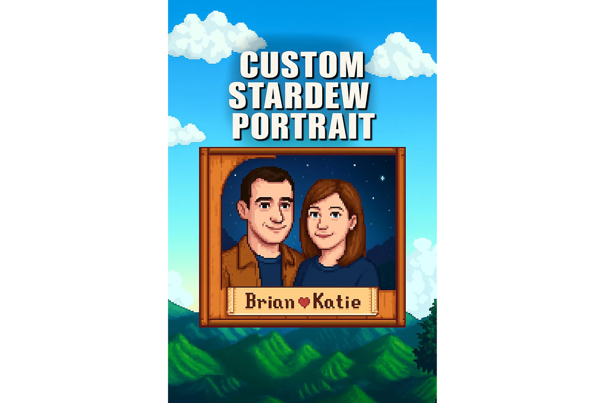 Custom STARDEW VALLEY Portraits, a Person Illustration by HubbaDigitals