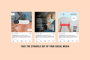 Physiotherapy Social Media, a Social Media Template by Sincerely Media (Thumbnail 3 of 9)