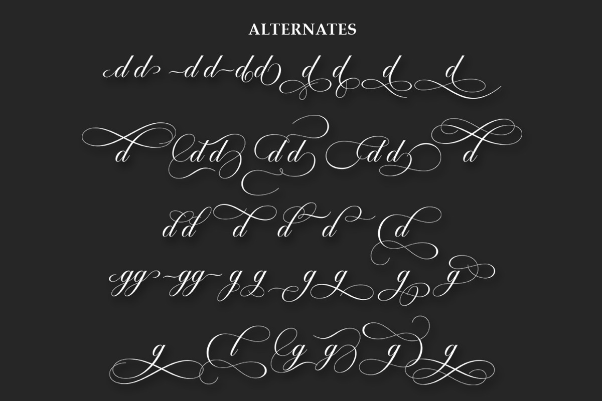 Dealova, a Script Font by HKL Studio (Photo 9 of 11)