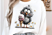 Whimsical Spring Animals Clipart, a Transportation Illustration by SinaCreation (Thumbnail 4 of 7)