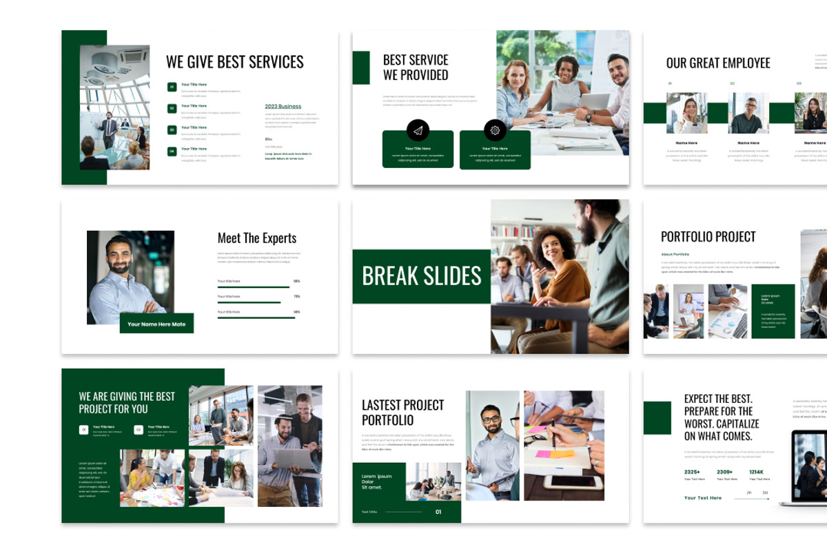 Slanted-Powerpoint & Google Slide, a Presentation Template by Raseuki