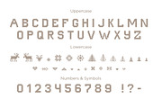 UGLY SWEATER Font and backs, a Font by VasilkovS (Thumbnail 2 of 7)