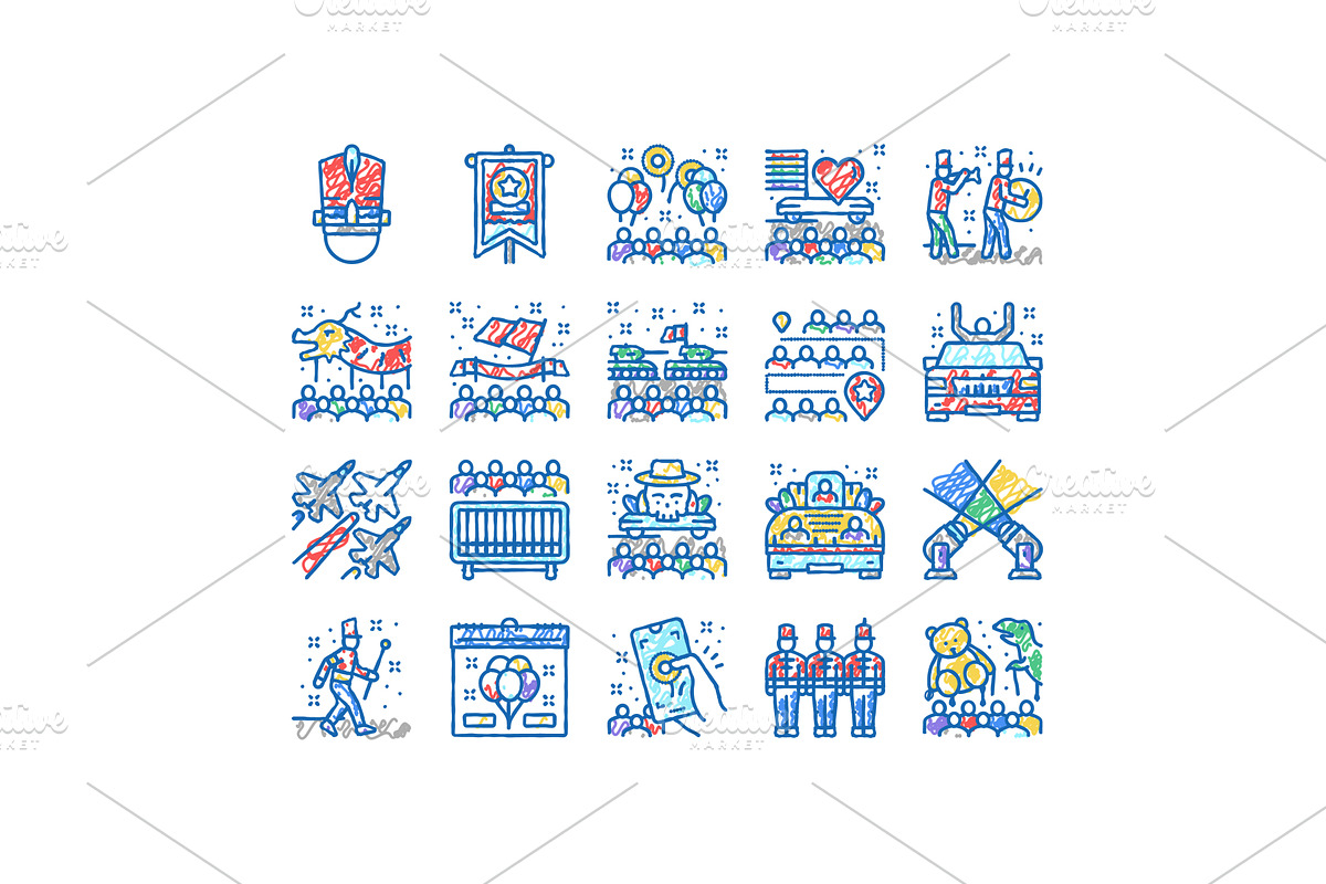 Parade Celebration Festival Event, an Object Illustration by pikepicture