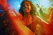 115 Dancing at a party, a Person Photo by Handmadefont (Thumbnail 105 of 118)