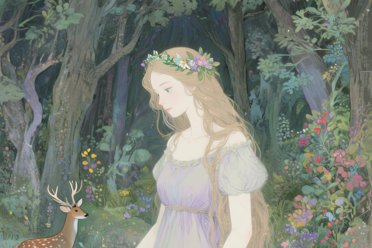 Ophelia in the Water, an Illustration by TesMarteaux (Photo 1 of 4)