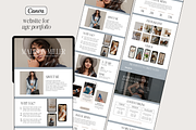 Canva Website - UGC Portfolio, a Landing Page Template by thebrandcove (Thumbnail 1 of 6)