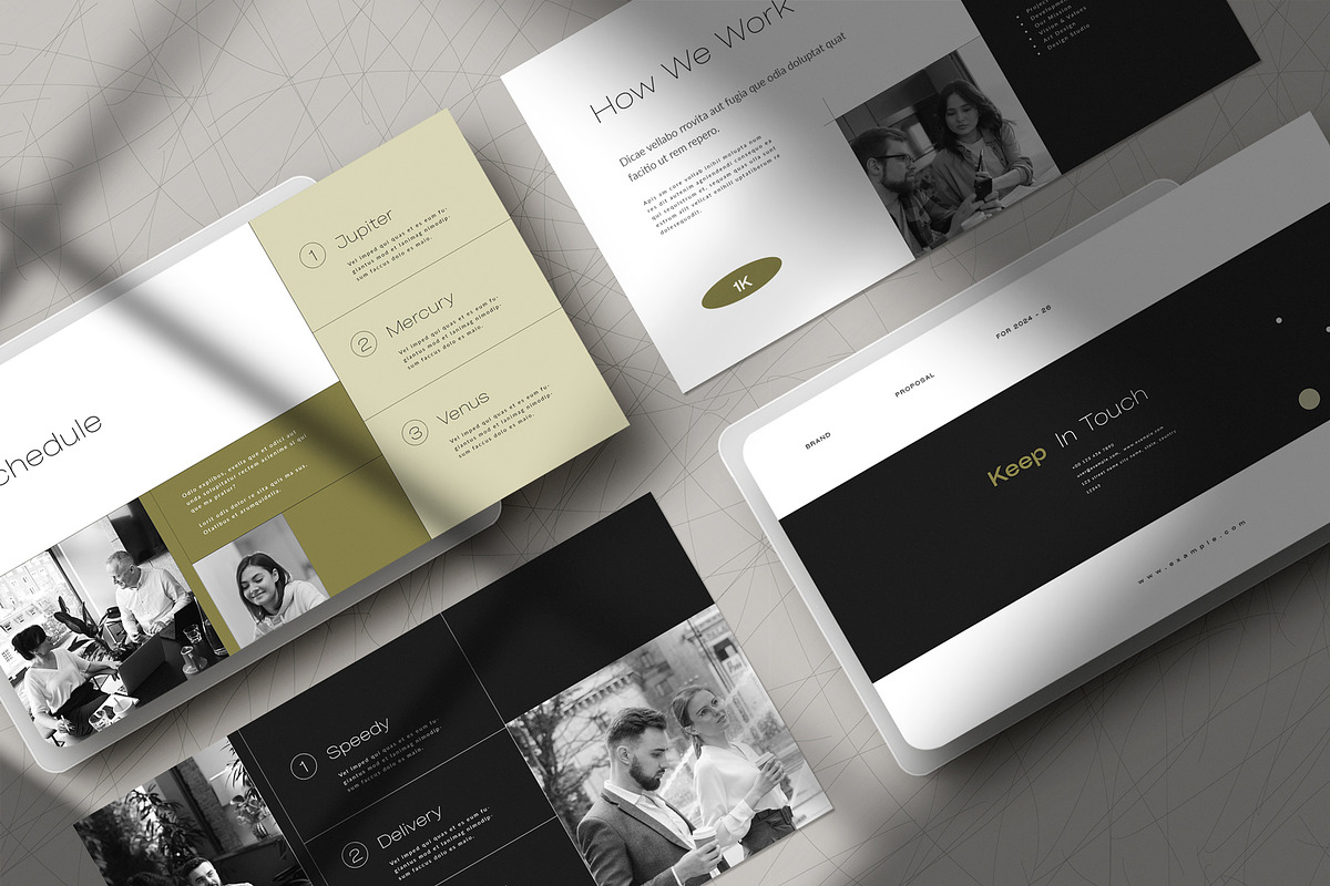 Brand Proposal PowerPoint, a Presentation Template by White Graphic (Photo 6 of 7)