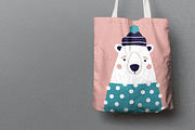 Cute polar bear in hat and sweater, an Animal Illustration by Good Studio (Thumbnail 3 of 4)