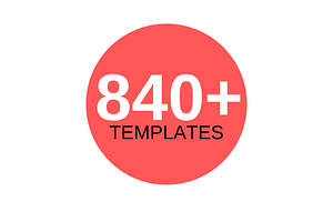 MEGA TEMPLATE BUNDLE - ALBA