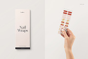 UV Gel Nail Wraps Mockup Set, a Merchandise Mockup by creatsy5 (Thumbnail 8 of 10)
