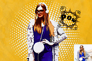 Comic Halftone Dots Effect Ps Action, an Action Add-On by Studio Retouch (Thumbnail 9 of 11)