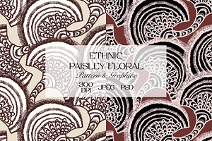 Ethnic Embroidery Seamless Pattern, a Pattern Graphic by StudioGlouna