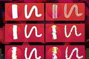 50 procreate glitch brushes, a Brush Add-On by Endete & Mazak brushes (Thumbnail 5 of 9)