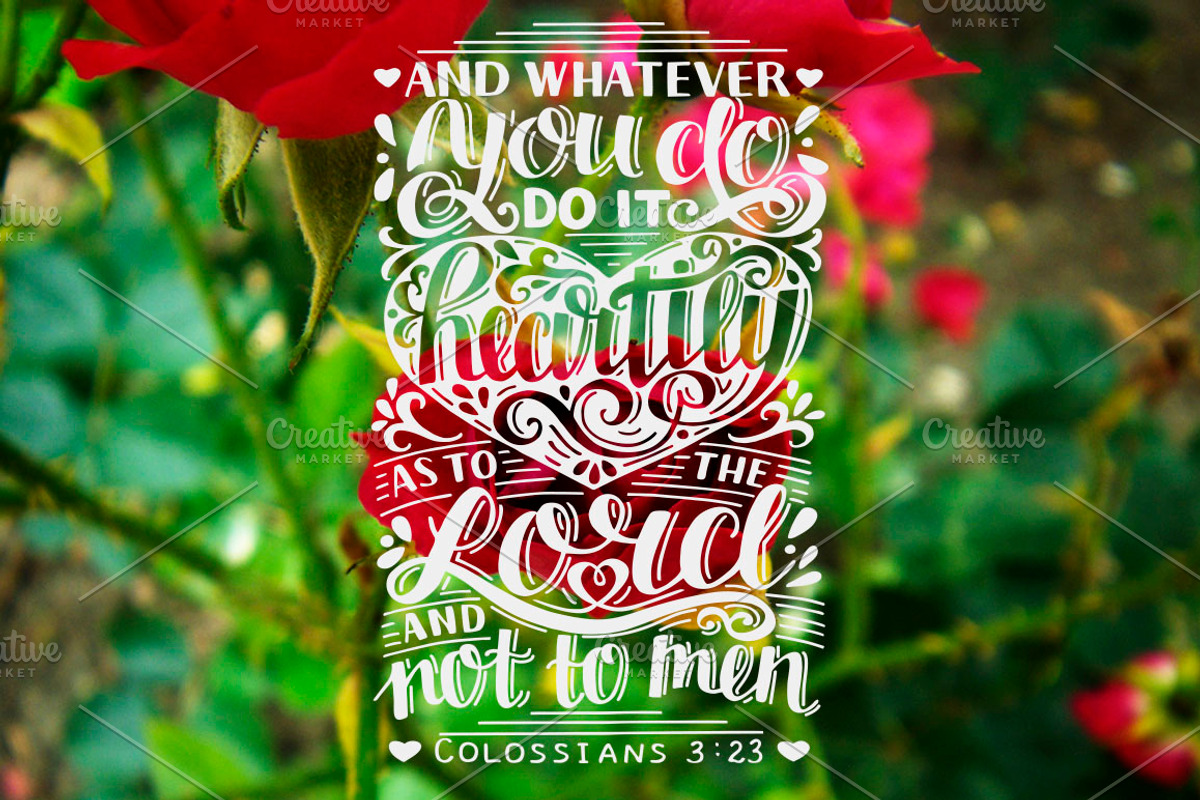 6 GREAT BIBLE VERSES Part 8, an Illustration by Ola-la-la (Photo 8 of 10)
