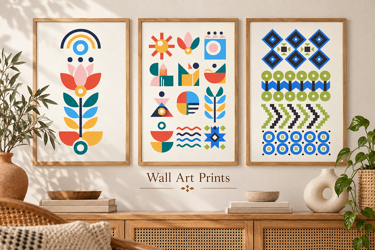 Ethnic Floral & Geometric Ornaments, a Decorative Illustration by Anna Studio (Photo 7 of 12)