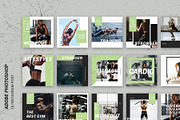 FITNESS & GYM - instagram template, a Social Media Template by Digital Breath templates (Thumbnail 3 of 6)