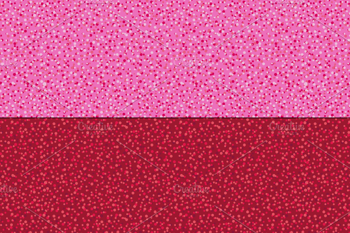 Seamless Pink, Red, & Gold Glitter preview 4