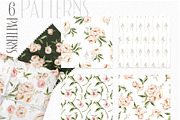 Peony inspiration Watercolor clipart, an Object Illustration by ArtMaslyana (Thumbnail 6 of 7)