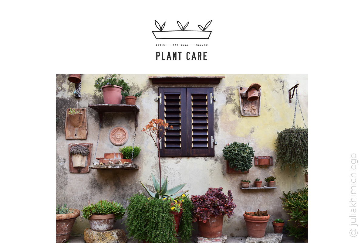 Logo Pack Volume 10. Garden, a Branding & Logo Template by Mint Air Studio (Photo 15 of 21)