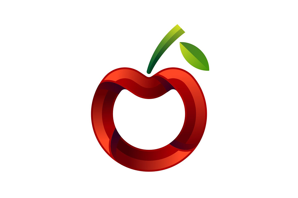 Red Cherry Fruit Logo, a Branding & Logo Template by Buqancreative