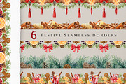 Winter Spices Watercolor Clipart, a Seasonal Illustration by AnitaPol (Thumbnail 8 of 13)