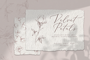 Velvet Petals - Fine Art Florals, an Illustration by Luna May Designs (Thumbnail 1 of 5)