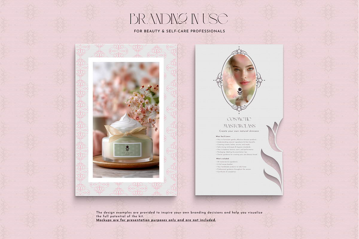 Floral Branding Kit & Logo Templates, a Branding & Logo Template by Under My Cozy Roof (Photo 16 of 18)