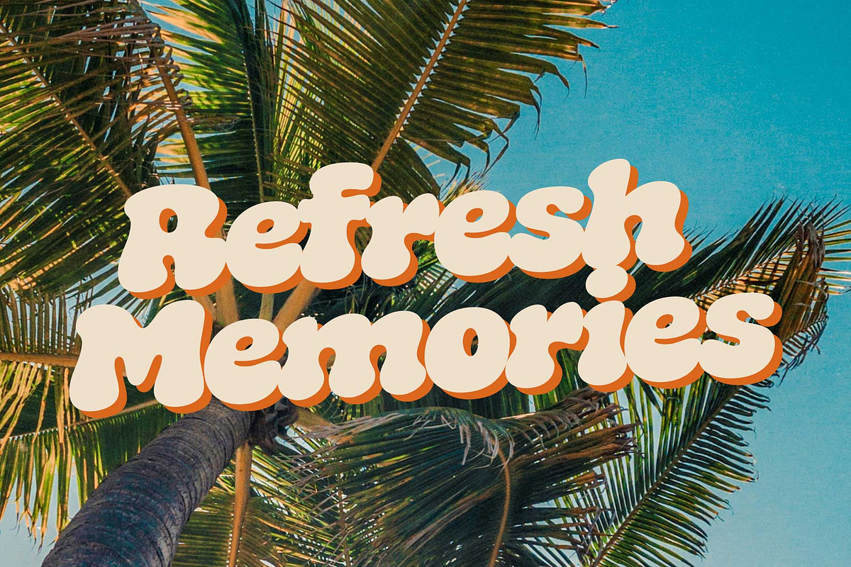 Mamboe; Bold 70s Display Font, a Sans Serif Font by Eko Bimantara (Photo 7 of 8)