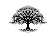 Tree Silhouette Vector Bundle, an Illustration by musafir_fashion (Thumbnail 21 of 51)
