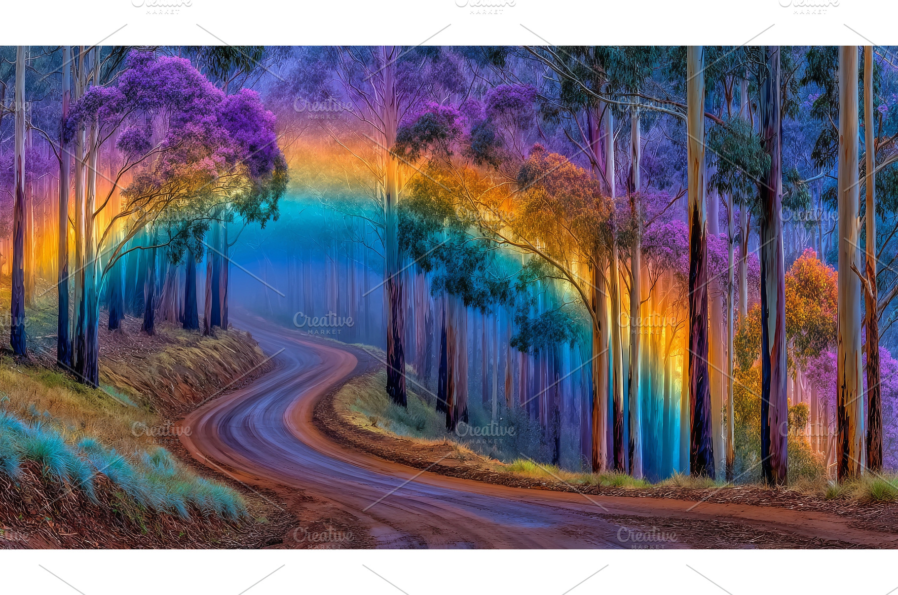 A vibrant, densely packed tropical, a Nature Photo by ZinetroN