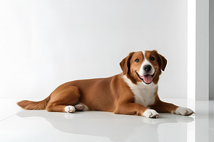 Dog still life photograph, an Animal Photo by ComfortQ