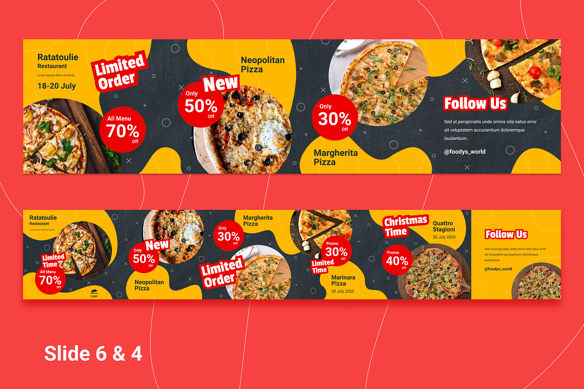 Food Seamless Instagram, a Social Media Template by Pixelz Studio (Photo 4 of 4)