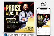 Church Flyer Bundle, a Flyer Template by AfzaalGraphics (Thumbnail 2 of 5)