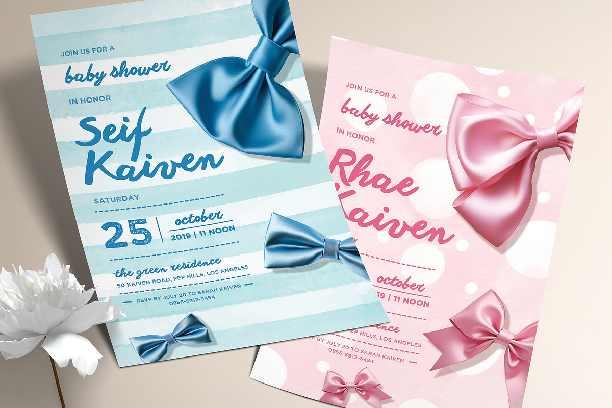 Baby Shower Invitation, an Invitation Template by Aarley Kaiven (Photo 1 of 3)