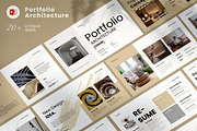 Architecture Portfolio Template, a Presentation Template by Pradaxa (Thumbnail 1 of 5)