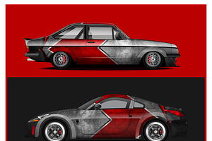 Custom Van Wrap Design, an Empty State Illustration by CarWrap design