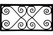 Decorative Scrollwork Panel Designs, a Decorative Illustration by Designer_Momina (Thumbnail 9 of 20)