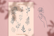 Hands+Graphic line art illustration, an Illustration by digital_essence (Thumbnail 6 of 7)
