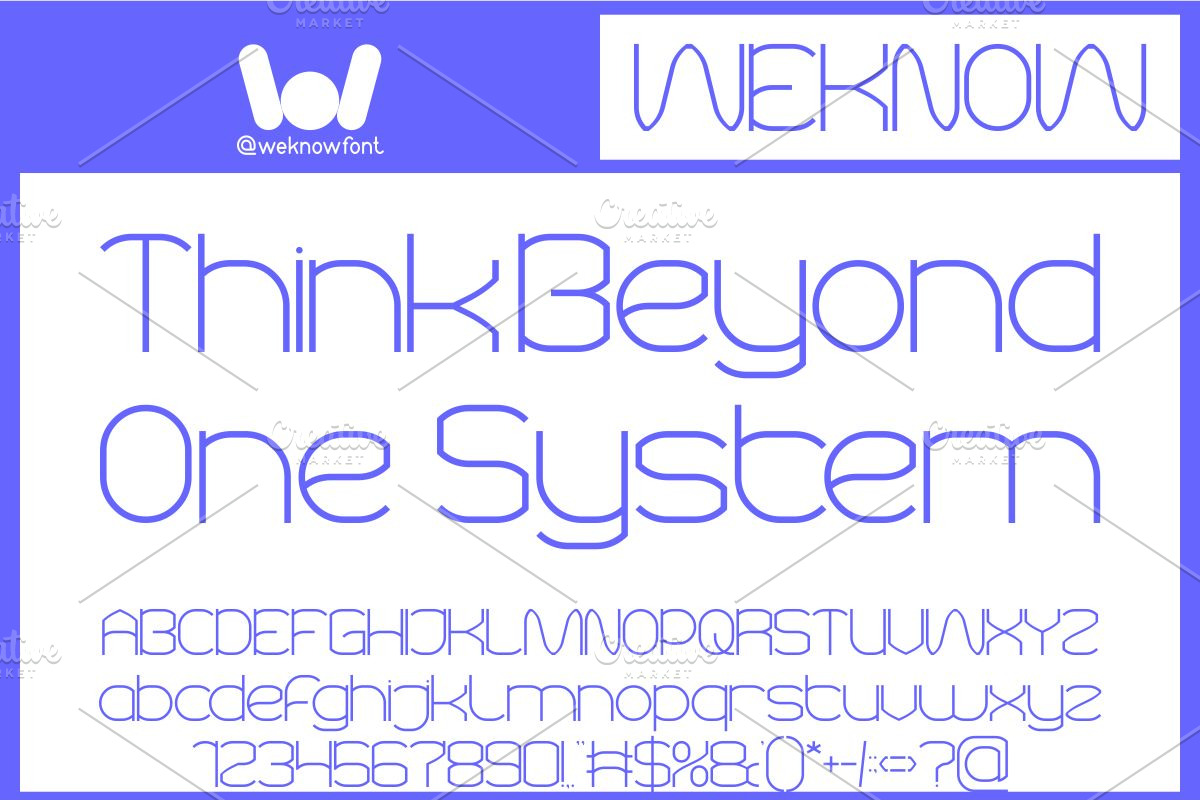 Polymath Font, a Sans Serif Font by weknow (Photo 3 of 8)