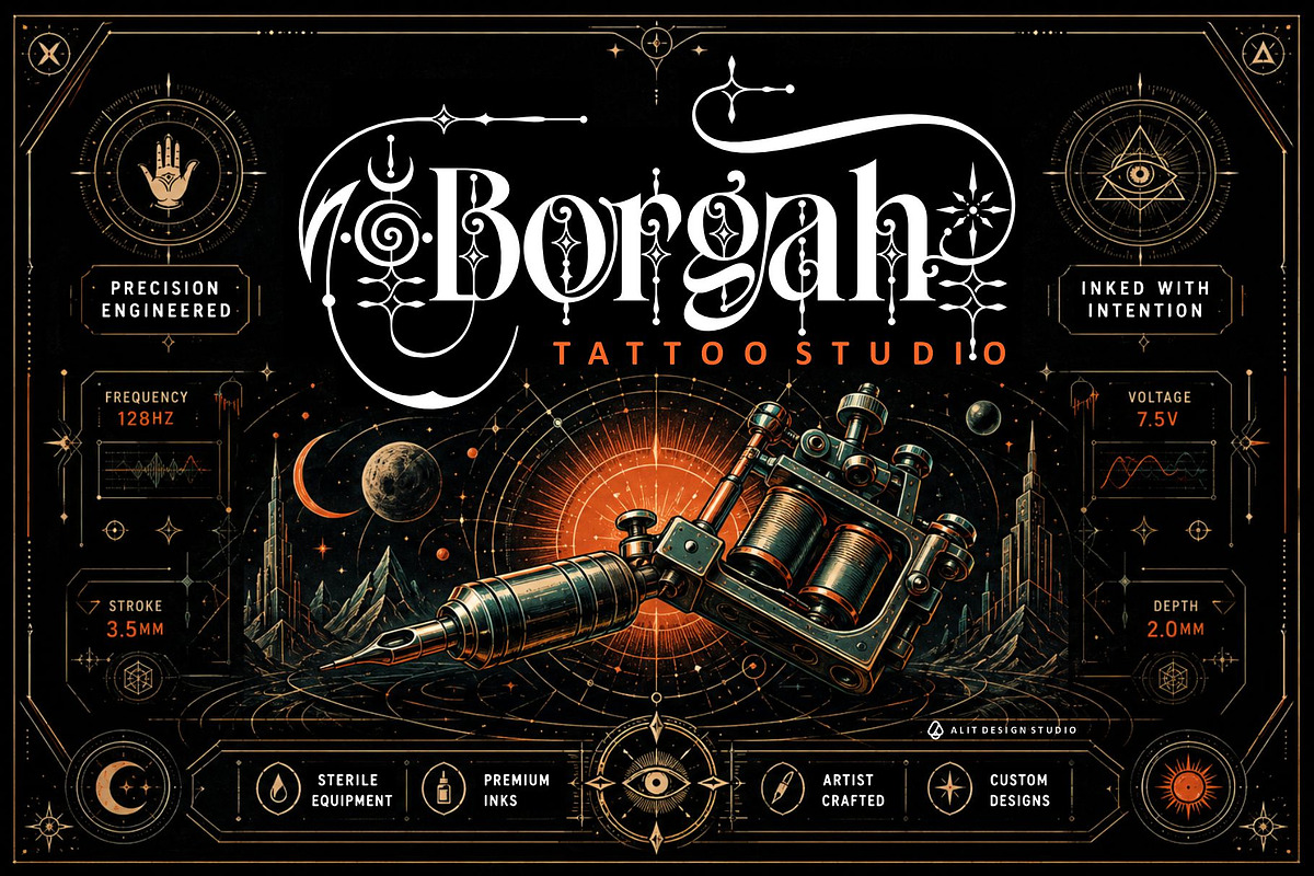 Boho Ether Typeface, a Serif Font by alit design (Photo 9 of 20)