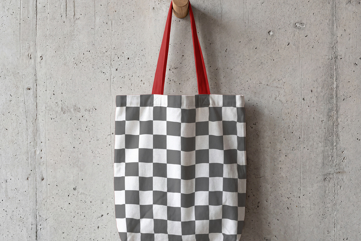 Realistic Cotton Shopping Bag Mockup, a Household Mockup by Designer Dude (Photo 2 of 2)