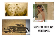 Vintage Photo Frames & Formats, a Texture Graphic by Blue Line Design (Thumbnail 6 of 21)