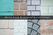 +90 Brick texture background, a Texture Graphic by photo3idea (Thumbnail 2 of 6)