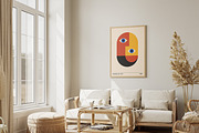 16 Abstract Eyes Printable Wall Art, a Background Graphic by C Design Studio (Thumbnail 11 of 18)