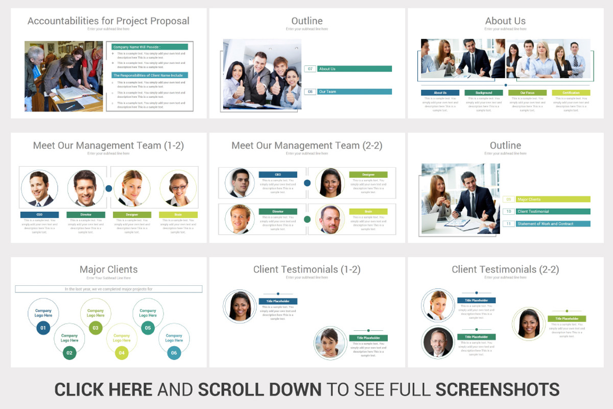 Project Proposal PowerPoint Design, a Presentation Template by OceanArt (Photo 7 of 13)