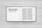 Hardcover Square Book Mockup, a Books & Magazine Mockup by Petr Stránský (Thumbnail 8 of 21)