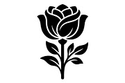 Floral Rose Lotus Silhouette, an Object Graphic by Gfx_Store (Thumbnail 13 of 14)