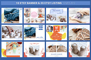 ETSY Shop Kit Canva - Floral, a Templates & Theme by illycreative (Thumbnail 9 of 10)