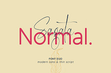 Sagata Normal | Font Duo